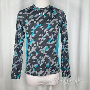 Under Armour Youth Printed Long Sleeve T-Shirt Medium M
